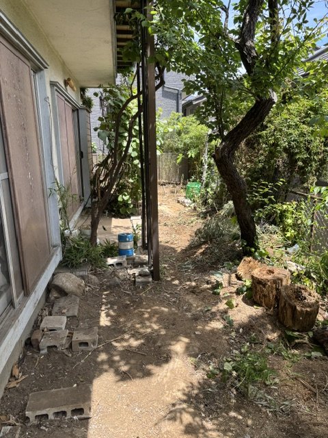 ゴミ屋敷清掃後(お庭)