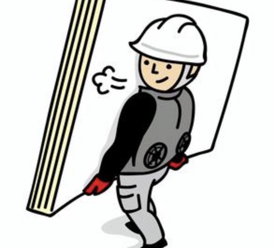 雑工事(ボード搬入)